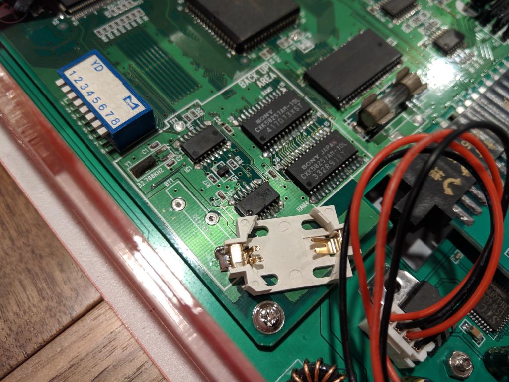 Battery Holder Close Up