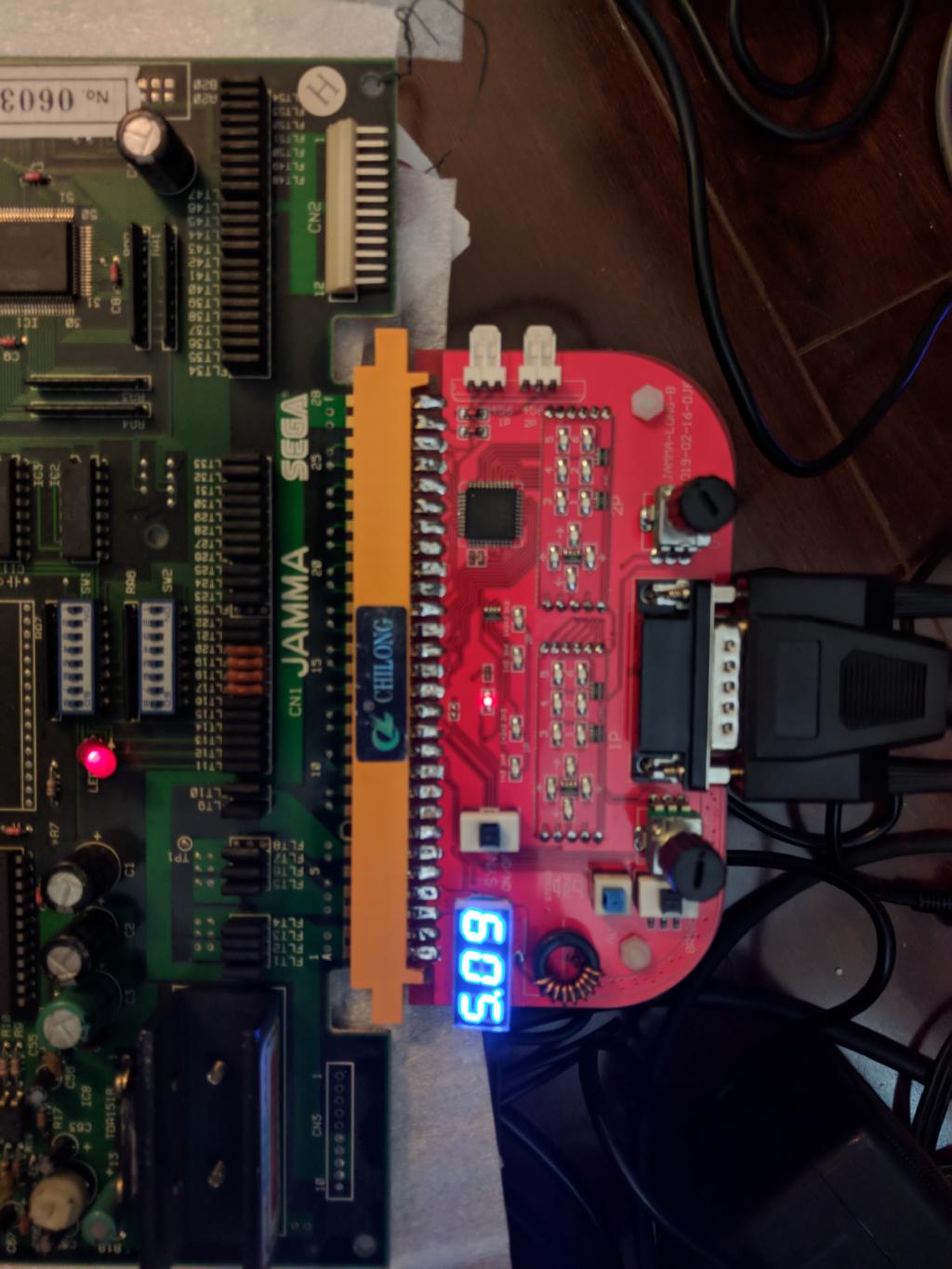 JAMMA Adapter Voltage Display