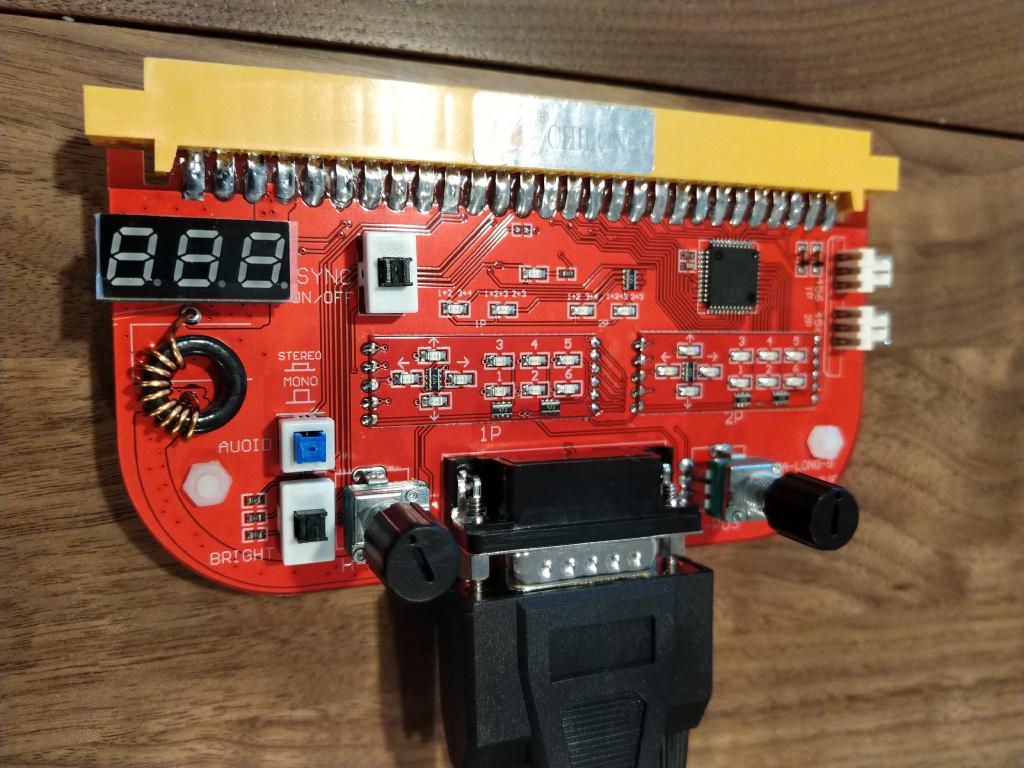 Front of JAMMA Adapter