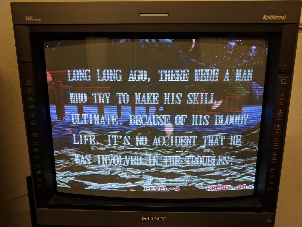Samurai Shodown 2 "story"